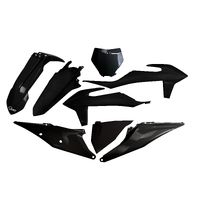 UFO Plastics Kit for KTM SXF 450 2019-2022 (Black)