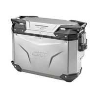 Givi Trekker Outback Evo Case Silver - 48L (Single Case-LH Side Only) (OBKE48AL)