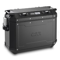 Givi Trekker Outback 37L Pannier Alloy Black Right (Single) Cam (OBKN37BR)
