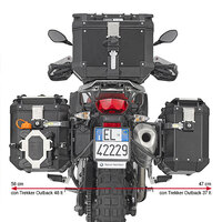 GIVI Outback Pannier Frames for BMW F 850 GS ADV 2019-2023 (PL5127CAM)