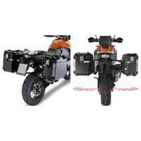 GIVI Outback Pannier Frames for KTM 1290 SUPER ADV S 2017-2020 (PL7703CAM)
