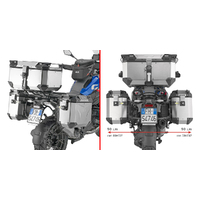 GIVI Outback One Fit Pannier Frames for BMW R 1300 GS 2024-0 (PLO5143CAM)