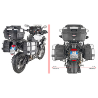 GIVI One Fit Pannier Frames for Triumph TIGER 1200 GT EXPLORER 2022-2024 (PLO6423MK)