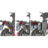GIVI Outback One Fit Pannier Frames for Ducati MULTISTRADA 950 S 2019-2021 (PLOR7412CAM)