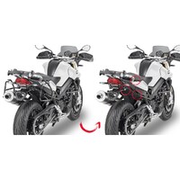 Givi Pannier Frames Rapid Release BMW F800GT 2013-2019/F800R 2009-2019 (Monokey) (PLR5118)
