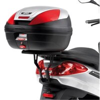 Givi Monolock Rear Rack Piaggio X7 125/250 2008-2011 (Includes Plate) (SR109M)