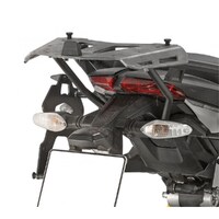 Givi Monokey Aluminium Rear Rack Ducati Hyperstrada 821 2013-2016/Hyperstrada 939 2016 (Plate Incl) (SRA7403)