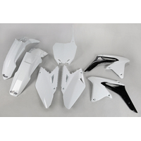 UFO Plastics Kit for Suzuki RMZ450 2008-2017 (White)