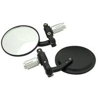 Tarmac Mirrors Cafe Racer Black Set