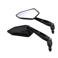 Tarmac Mirrors Raptor Matt Black Set