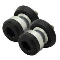 Tarmac Pick-Up Knob/Slider 8mm Silver 