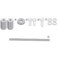 GIVI TN5108 Fit Kit for BMW R 1200 GS 2013-2018 (TN5108KIT)