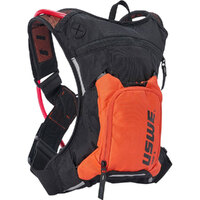 USWE Raw 3L Dirt Biking Hydration Pack Black/Factory Orange