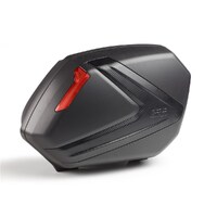 Givi Side Cases Pair 37L Each Black/Red/Carbon (V37NN)