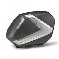 Givi Side Cases Pair 37L Each Tech Black/Clear/Silver (V37NT)