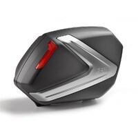 Givi Side Cases Pair 37L Each Black/Red/Silver (V37N)