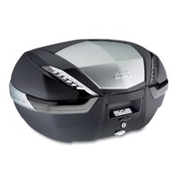 Givi Monokey Topcase 47L Tech Black/Clear Alloy Insert (V47NT)