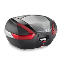 Givi Monokey Topcase 47L Black/Red Alloy Insert (V47N)