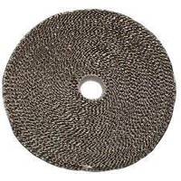 X Tech Exhaust Wrap 1 Inch Brown 50Ft Roll (Inc. 4 S/S Ties)
