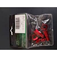 X Tech Rim Lock Spacers Dark Red