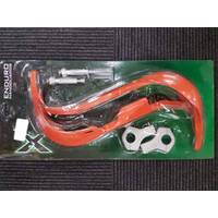 X Tech Enduro Hand Guards Orange