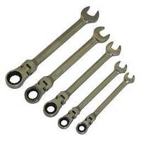 X Tech Ratchet Spanner Set (8,10,12,14,17mm)