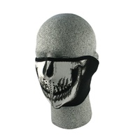 Zan Headgear Neo Half Mask Skull Face Glow