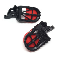 DRC Motard Chromoly Foot Pegs  for Honda CRF300 Rally 2021-2025