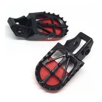 DRC Motard Chromoly Foot Pegs  for Gas Gas EC250F 2021-2023
