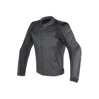 Dainese Fighter Leather Jacket Black/Black