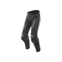 Dainese Delta 3 Perforated Leather Pants Black/Black/White