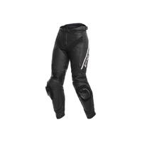 Dainese Delta 3 Ladies Leather Pants Black/Black/White
