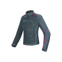 Dainese Hydra Flux Ladies D-Dry Jacket Black/Ebony/Fuchsia