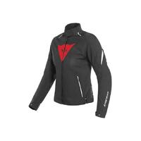 Dainese Laguna Seca 3 Ladies D-Dry Jacket Black/Lava Red/White