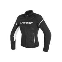 Dainese Air Frame D1 Ladies Tex Jacket Black/Black/White