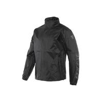 Dainese VR46 Rain Jacket Black/Fluro Yellow