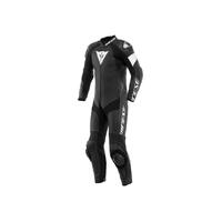 Dainese Tosa 1 Piece Perforated Suit Black/Black/White