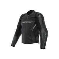 Dainese Racing 4 Leather Jacket Black/Black