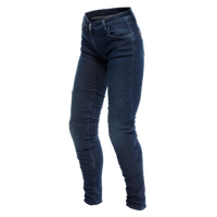 Dainese Denim Brushed Skinny Ladies Pants Blue
