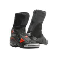 Dainese Axial D1 Boots Black/Fluro Red