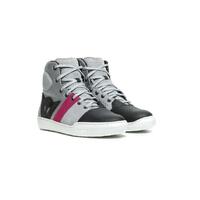 Dainese York Air Ladies Shoes Light-Grey/Coral