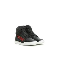 Dainese York D-WP Shoes Dark-Carbon/Red