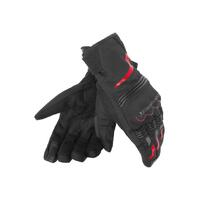 Dainese Tempest D-Dry Short Gloves Black/Red (Unisex)