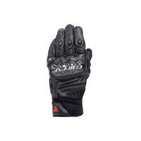 Dainese Carbon 4 Short Leather Gloves Black/Black