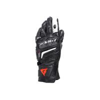 Dainese Carbon 4 Long Ladies Leather Gloves Black/Black/White