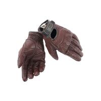 Dainese Blackjack Unisex Leather Gloves Dark Brown