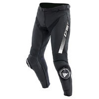 Dainese Pants Super Speed Leather Black White 