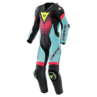 Dainese Suit Laguna Seca 6 1PC Perforated Black Water Fuxia