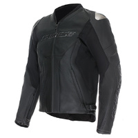 Dainese Jacket Racing 5 Perforated Leather Black Black Black 
