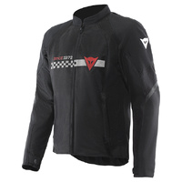 Dainese Jacket Herosphere Air Tex Black White Stripesred